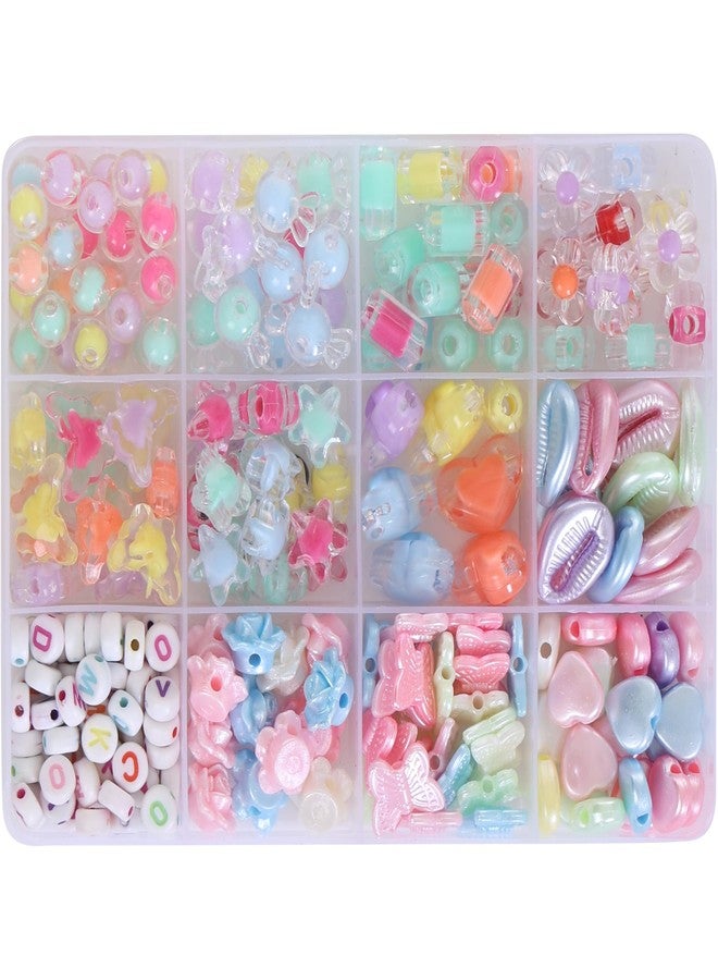 Ambitieux DIY Bracelet Making Kit for Girls - 12 Types Colorful Beads with Charms, Elastic Thread, Earrings, Clasps & Rings - Jewellery Craft Kit for Kids, Birthday Return Gift, Rakhi Special Set for 2 3 4 5 6 7 8 9 10 years (Double beads) - Image 5